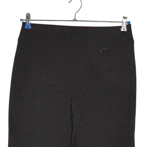 INC International Concets Pull On Stretch Dress Pants Black Size 8 - Picture 2 of 5